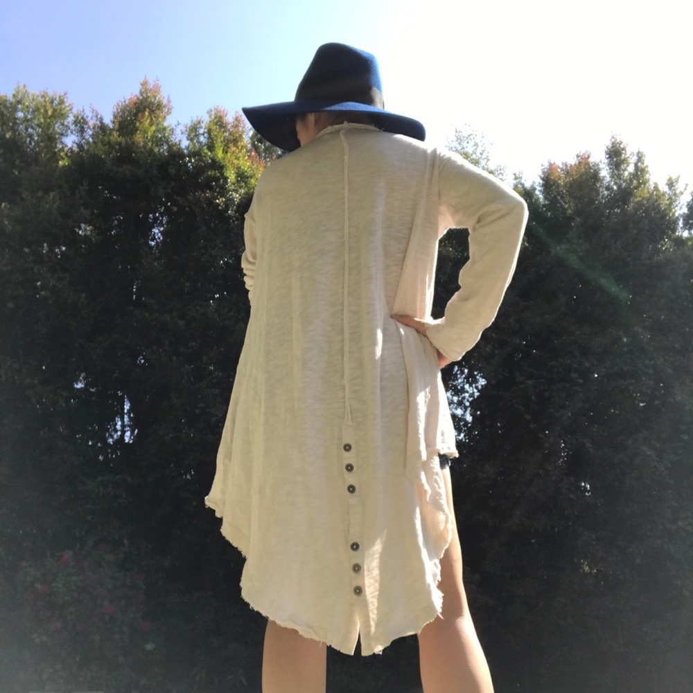 Havana Long Sleeve Asymmetrical Shirt - Picture 1 of 7